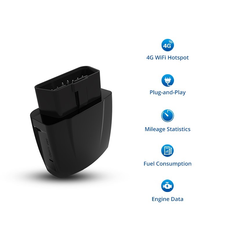 OBD Trackers with WiFi Hotspot