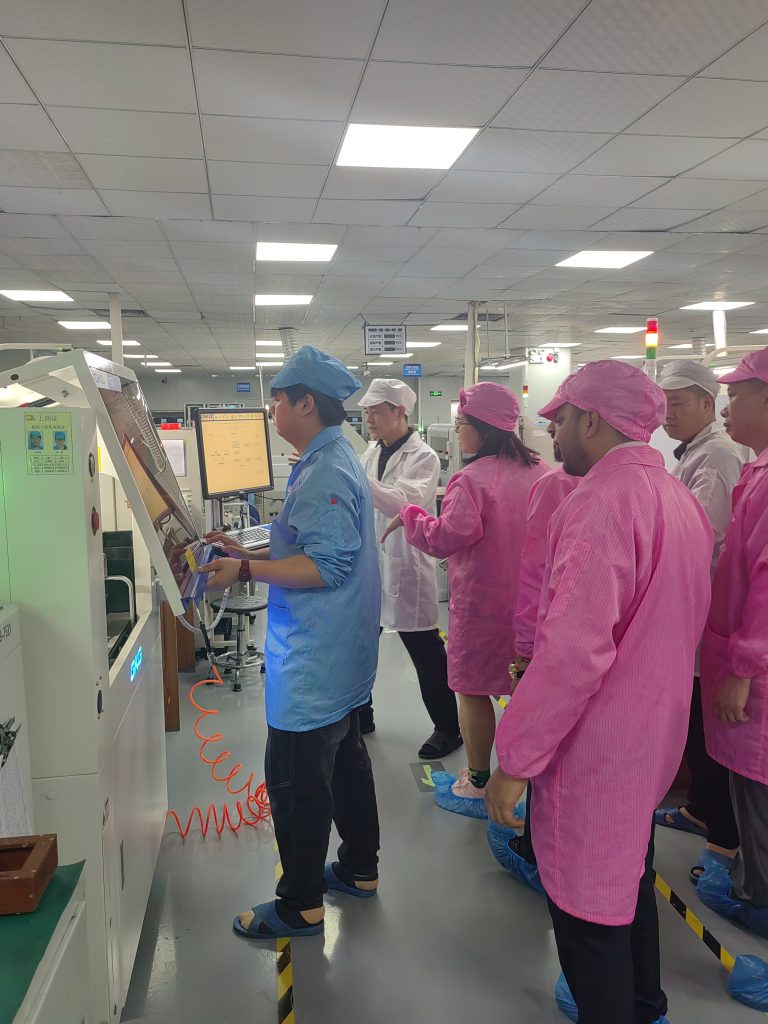 introduce the production line