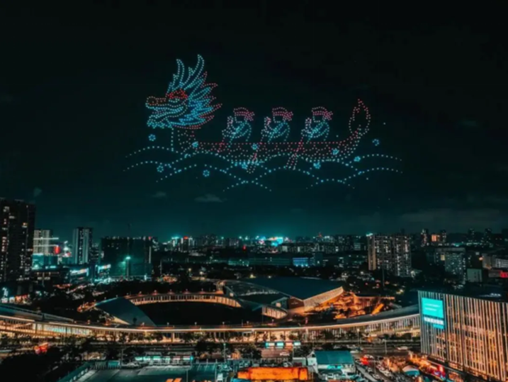 Drone Show in Shenzhen Sinocastel 2025