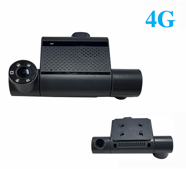 3 channel AI powered 4G Dashcam with ADAS DMS algorithm